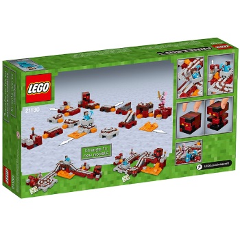 Lego set Minecraft the nether railway LE21130-4